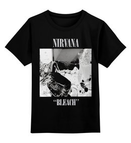Заказать детскую футболку в Москве. Детская футболка классическая унисекс Nirvana Bleach album t-shirt от rancid - готовые дизайны и нанесение принтов.