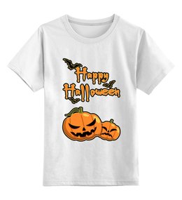 Заказать детскую футболку в Москве. Детская футболка классическая унисекс Хеллоуин от Nos  - готовые дизайны и нанесение принтов.