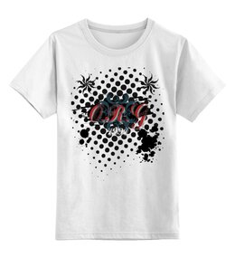 Заказать детскую футболку в Москве. Детская футболка классическая унисекс O.R.G 1991 Original Denim от smirf158@gmail.com - готовые дизайны и нанесение принтов.