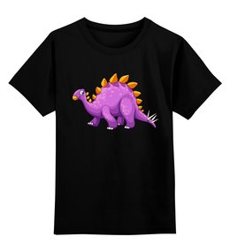 Заказать детскую футболку в Москве. Детская футболка классическая унисекс Динозавр от trugift - готовые дизайны и нанесение принтов.