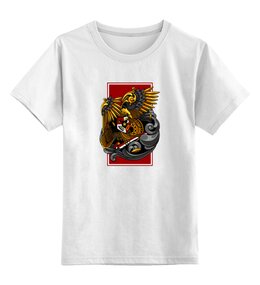 Заказать детскую футболку в Москве. Детская футболка классическая унисекс Абстракция     от T-shirt print  - готовые дизайны и нанесение принтов.
