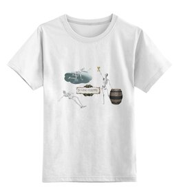Заказать детскую футболку в Москве. Детская футболка классическая унисекс In vino veritas от Тари  Танте - готовые дизайны и нанесение принтов.