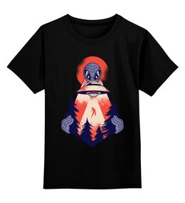 Заказать детскую футболку в Москве. Детская футболка классическая унисекс Alien Abduction от Павел Павел - готовые дизайны и нанесение принтов.