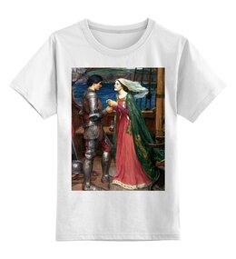 Заказать детскую футболку в Москве. Детская футболка классическая унисекс Тристан и Изольда с ядом от trend - готовые дизайны и нанесение принтов.