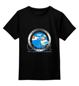 Заказать детскую футболку в Москве. Детская футболка классическая унисекс Cubot от THE_NISE  - готовые дизайны и нанесение принтов.