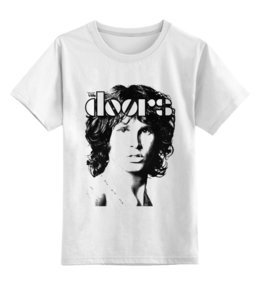 Заказать детскую футболку в Москве. Детская футболка классическая унисекс The Doors Jim Morrison от inPrintio - готовые дизайны и нанесение принтов.