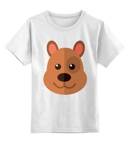 Заказать детскую футболку в Москве. Детская футболка классическая унисекс Мишка от nadegda - готовые дизайны и нанесение принтов.