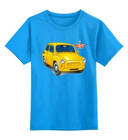 Заказать детскую футболку в Москве. Детская футболка классическая унисекс Запорожец от торгаш - готовые дизайны и нанесение принтов.