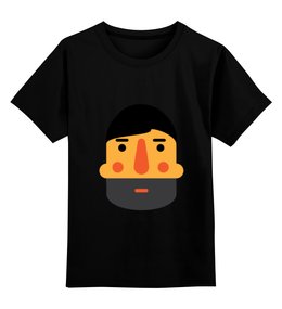 Заказать детскую футболку в Москве. Детская футболка классическая унисекс Борода XI от donze - готовые дизайны и нанесение принтов.