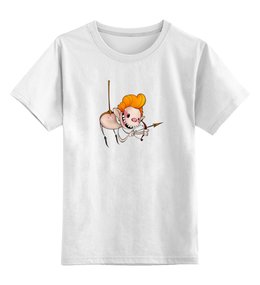 Заказать детскую футболку в Москве. Детская футболка классическая унисекс Амур.   от ПРИНТЫ ПЕЧАТЬ  - готовые дизайны и нанесение принтов.