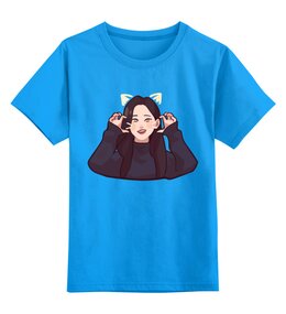 Заказать детскую футболку в Москве. Детская футболка классическая унисекс Aeong  kpop   от cherdantcev - готовые дизайны и нанесение принтов.