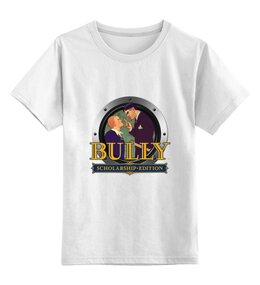 Заказать детскую футболку в Москве. Детская футболка классическая унисекс Bully от THE_NISE  - готовые дизайны и нанесение принтов.