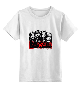 Заказать детскую футболку в Москве. Детская футболка классическая унисекс Black Sabbath от Fedor - готовые дизайны и нанесение принтов.