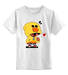 Заказать детскую футболку в Москве. Детская футболка классическая унисекс Brawl Stars от MariYang  - готовые дизайны и нанесение принтов.
