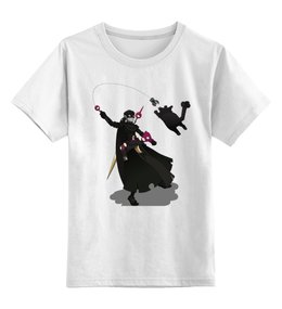 Заказать детскую футболку в Москве. Детская футболка классическая унисекс Рыбалка от ПРИНТЫ ПЕЧАТЬ  - готовые дизайны и нанесение принтов.
