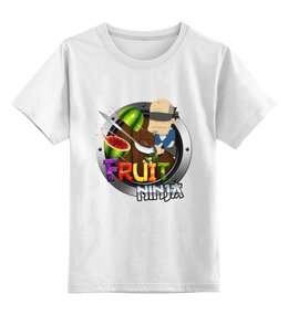 Заказать детскую футболку в Москве. Детская футболка классическая унисекс Fruit Ninja от THE_NISE  - готовые дизайны и нанесение принтов.