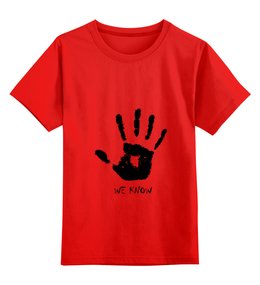Заказать детскую футболку в Москве. Детская футболка классическая унисекс Темное братство от Елисей Куксин - готовые дизайны и нанесение принтов.