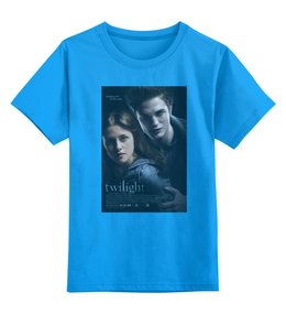 Заказать детскую футболку в Москве. Детская футболка классическая унисекс The Twilight Saga / Сумерки от KinoArt - готовые дизайны и нанесение принтов.