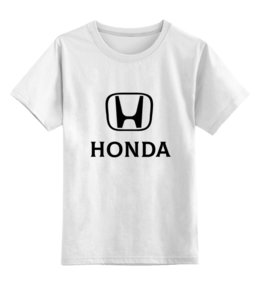 Заказать детскую футболку в Москве. Детская футболка классическая унисекс Honda от THE_NISE  - готовые дизайны и нанесение принтов.