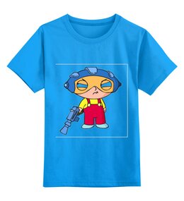 Заказать детскую футболку в Москве. Детская футболка классическая унисекс Гриффины от Hop Shop - готовые дизайны и нанесение принтов.