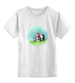 Заказать детскую футболку в Москве. Детская футболка классическая унисекс Вот такая сильная любовь от Иван - готовые дизайны и нанесение принтов.