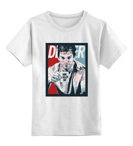 Заказать детскую футболку в Москве. Детская футболка классическая унисекс Dexter от Printio - готовые дизайны и нанесение принтов.