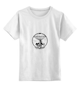 Заказать детскую футболку в Москве. Детская футболка классическая унисекс Trooper от Max Movko - готовые дизайны и нанесение принтов.
