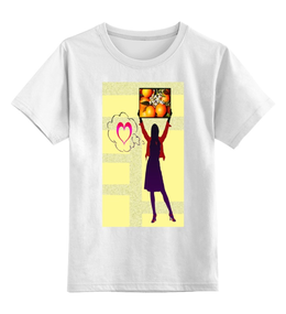 Заказать детскую футболку в Москве. Детская футболка классическая унисекс Апельсинки от Stil na yarkosti - готовые дизайны и нанесение принтов.