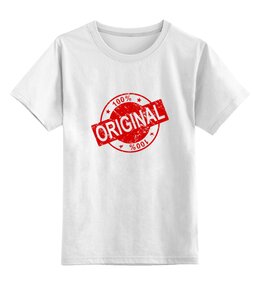 Заказать детскую футболку в Москве. Детская футболка классическая унисекс original от THE_NISE  - готовые дизайны и нанесение принтов.