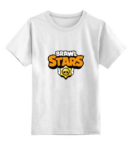Заказать детскую футболку в Москве. Детская футболка классическая унисекс  Brawl Stars от THE_NISE  - готовые дизайны и нанесение принтов.