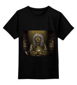 Заказать детскую футболку в Москве. Детская футболка классическая унисекс Iron Maiden от Fedor - готовые дизайны и нанесение принтов.