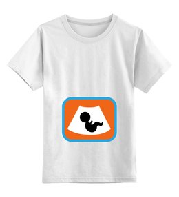 Заказать детскую футболку в Москве. Детская футболка классическая унисекс Пополнение от Y L - готовые дизайны и нанесение принтов.