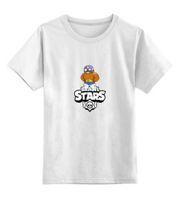 Заказать детскую футболку в Москве. Детская футболка классическая унисекс Brawl Stars от THE_NISE  - готовые дизайны и нанесение принтов.