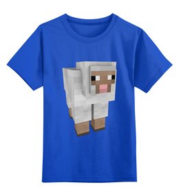 Заказать детскую футболку в Москве. Детская футболка классическая унисекс Minecraft от BAD OWL - готовые дизайны и нанесение принтов.