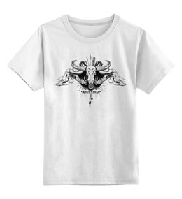 Заказать детскую футболку в Москве. Детская футболка классическая унисекс Mary Makes Tatoo Style от marymakes - готовые дизайны и нанесение принтов.