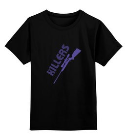 Заказать детскую футболку в Москве. Детская футболка классическая унисекс The Killers  от cherdantcev - готовые дизайны и нанесение принтов.