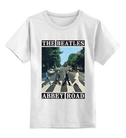 Заказать детскую футболку в Москве. Детская футболка классическая унисекс The Beatles от inPrintio - готовые дизайны и нанесение принтов.