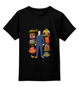 Заказать детскую футболку в Москве. Детская футболка классическая унисекс Doctor Who  от cherdantcev - готовые дизайны и нанесение принтов.