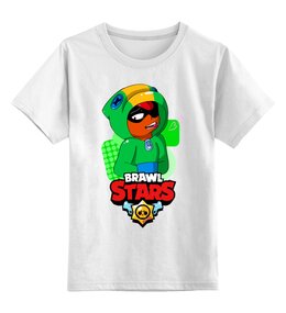 Заказать детскую футболку в Москве. Детская футболка классическая унисекс Brawl Stars от ПРИНТЫ ПЕЧАТЬ  - готовые дизайны и нанесение принтов.