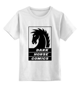 Заказать детскую футболку в Москве. Детская футболка классическая унисекс Dark Horse Comics от YellowCloverShop - готовые дизайны и нанесение принтов.