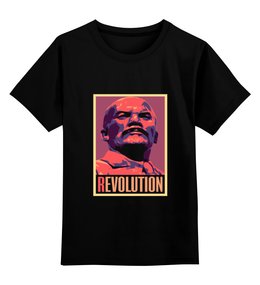 Заказать детскую футболку в Москве. Детская футболка классическая унисекс Revolution от Fedor - готовые дизайны и нанесение принтов.
