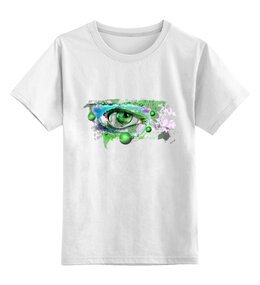 Заказать детскую футболку в Москве. Детская футболка классическая унисекс Всевидящее око интернета от Zorgo-Art  - готовые дизайны и нанесение принтов.