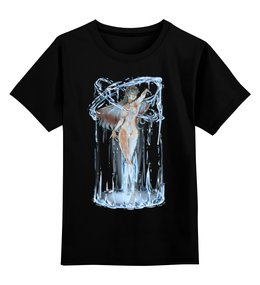 Заказать детскую футболку в Москве. Детская футболка классическая унисекс Мать моря от Катя Муу - готовые дизайны и нанесение принтов.