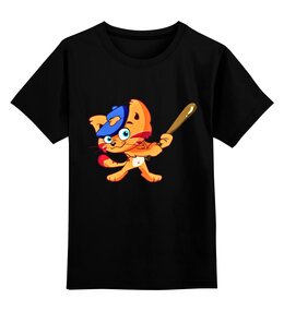 Заказать детскую футболку в Москве. Детская футболка классическая унисекс Бейсболист от T-shirt print  - готовые дизайны и нанесение принтов.