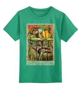 Заказать детскую футболку в Москве. Детская футболка классическая унисекс Сказки Андерсена от Andy Quarry - готовые дизайны и нанесение принтов.