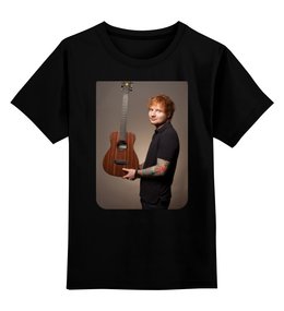 Заказать детскую футболку в Москве. Детская футболка классическая унисекс Ed Sheeran от Vladec11 - готовые дизайны и нанесение принтов.