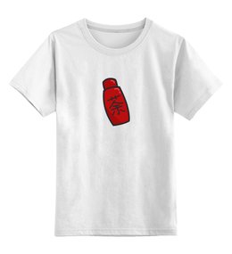 Заказать детскую футболку в Москве. Детская футболка классическая унисекс Термос от Evgeny Revenko - готовые дизайны и нанесение принтов.