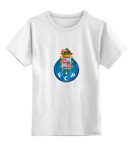 Заказать детскую футболку в Москве. Детская футболка классическая унисекс FC Porto от THE_NISE  - готовые дизайны и нанесение принтов.