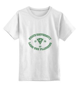 Заказать детскую футболку в Москве. Детская футболка классическая унисекс Мужская гуз от dyzel - готовые дизайны и нанесение принтов.