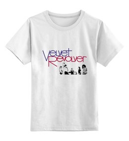 Заказать детскую футболку в Москве. Детская футболка классическая унисекс Velvet revolver от Fedor - готовые дизайны и нанесение принтов.